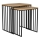 Eglo 424143 - Komplekt 2x TOZAWA abilauda, pruun/must
