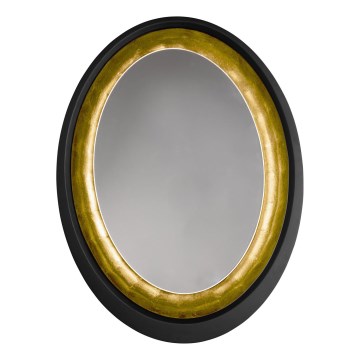 Eglo 425061 - Seinapeegel BONTANG 80x60 cm must/kuldne
