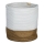 Eglo 426501 - Dekoratiivkorv TOYAMA 40x35 cm valge/beež