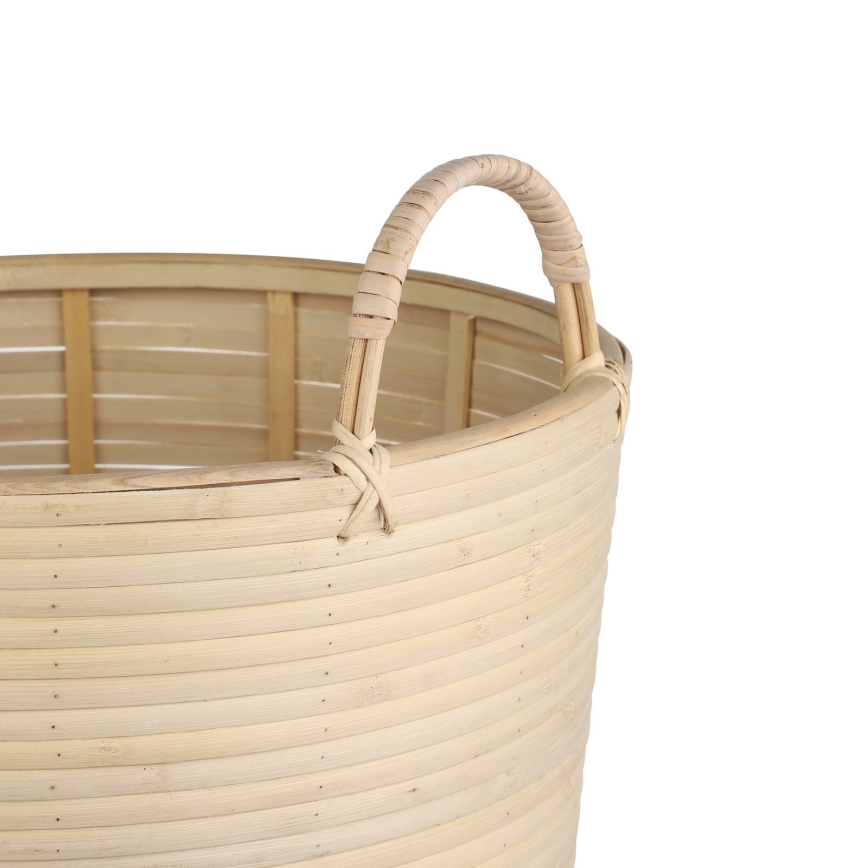 Eglo - Dekoratiivne korv 41x36 cm beež