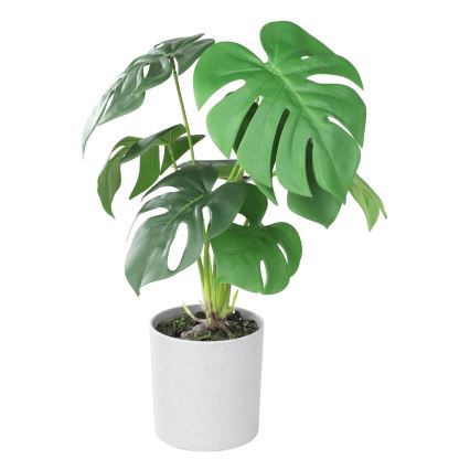 Eglo - Kunstlill lillepotiga 42x30 cm monstera