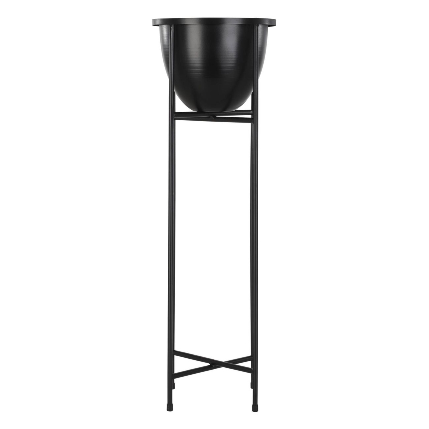Eglo - Metallist lillepott 73x23,5 cm must