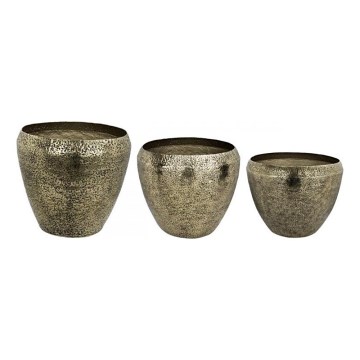 Eglo 428092 - Komplekt 3x metallvaasi OKAYAMA 37x48 cm, pronksitoonis
