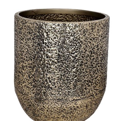 Eglo - Metallist lillepott 50x42 cm kuldne