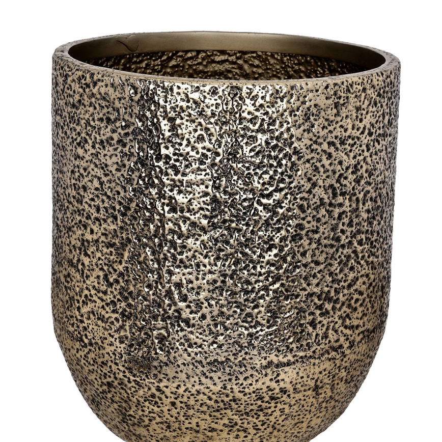 Eglo - Metallist lillepott 50x42 cm kuldne
