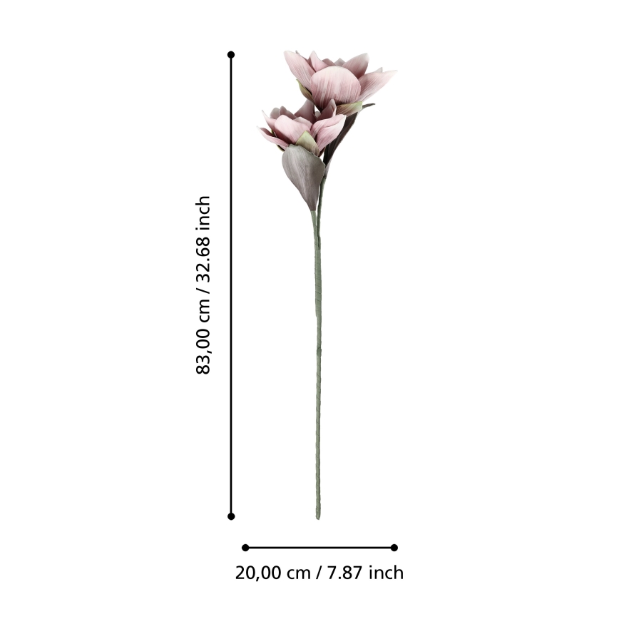 Eglo - Kunstlill 83 cm roosa