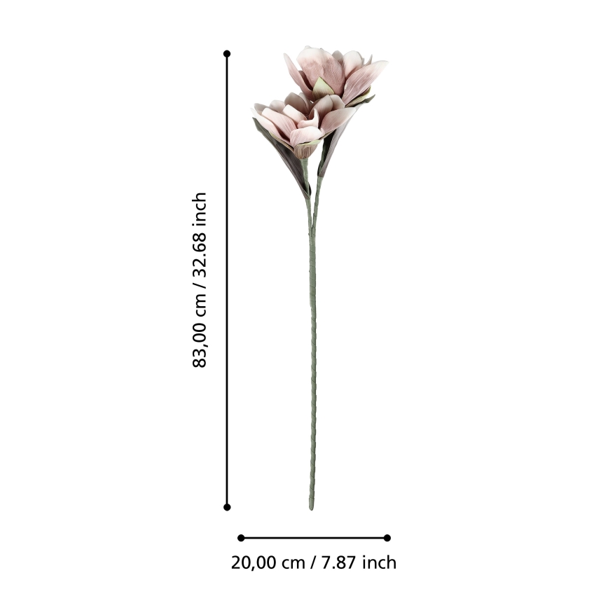 Eglo - Kunstlill 83 cm roosa
