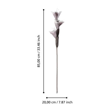 Eglo - Kunstlill 85 cm lilla