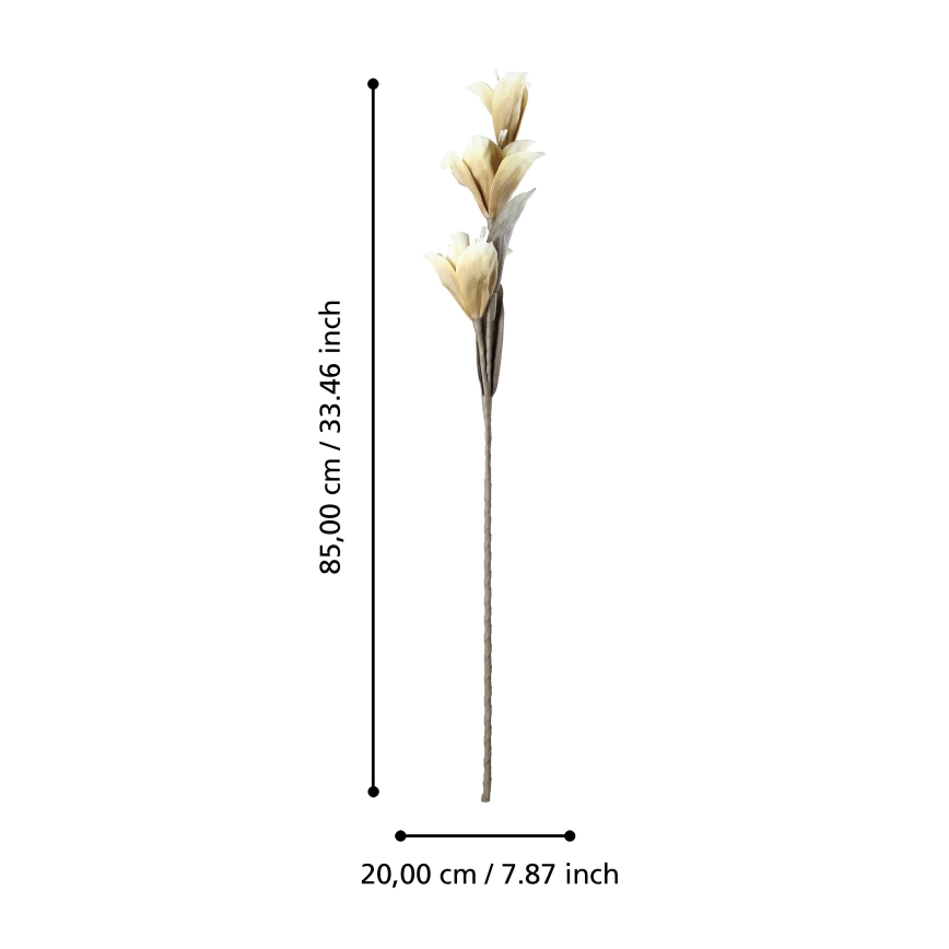 Eglo - Kunstlill 85 cm kollane