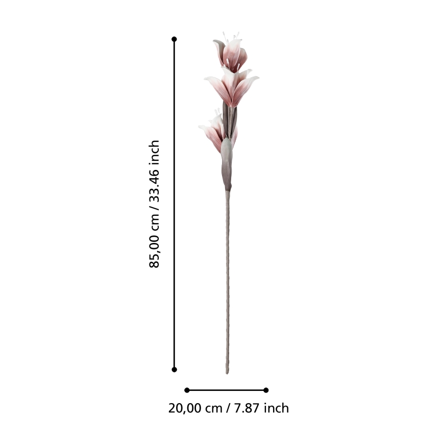 Eglo - Kunstlill 85 cm punane