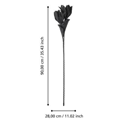 Eglo - Kunstlill 90 cm must