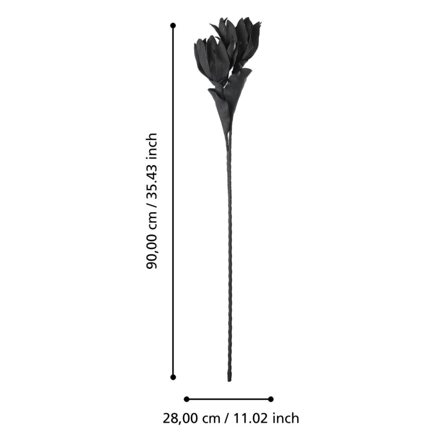 Eglo - Kunstlill 90 cm must
