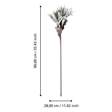 Eglo - Kunstlill 90 cm hall
