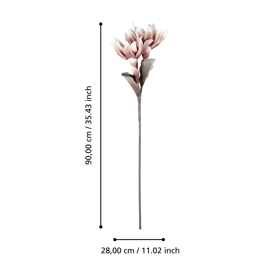 Eglo - Kunstlill 90 cm roosa