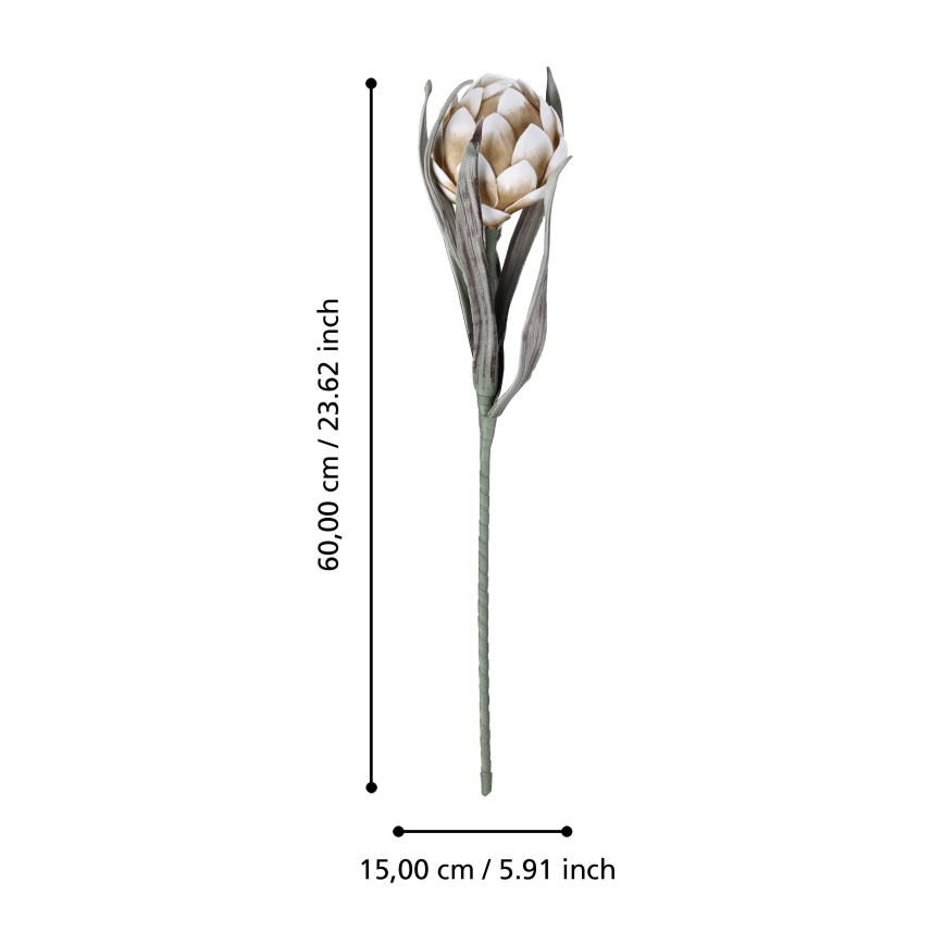 Eglo - Kunstlill 60 cm beež