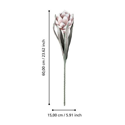 Eglo - Kunstlill 60 cm roosa