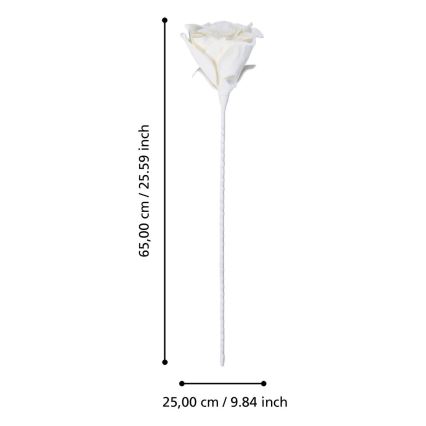 Eglo - Kunstlill 65 cm valge