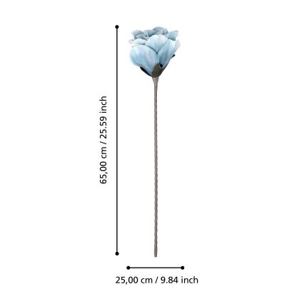 Eglo - Kunstlill 65 cm sinine