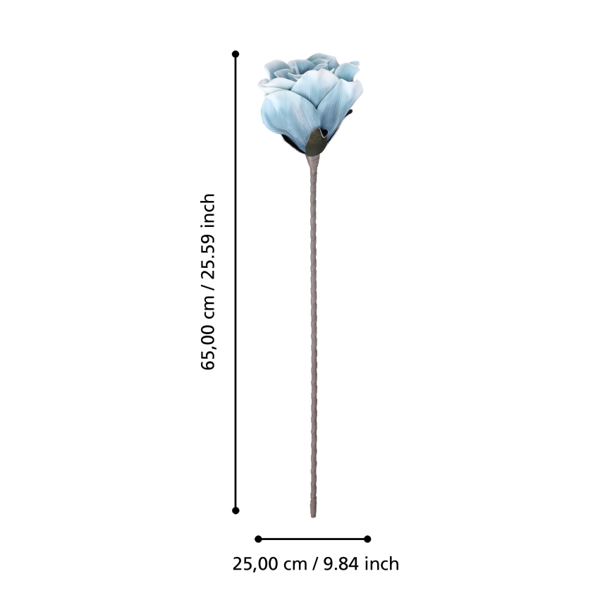Eglo - Kunstlill 65 cm sinine