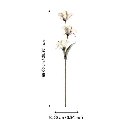 Eglo - Kunstlill 65 cm beež