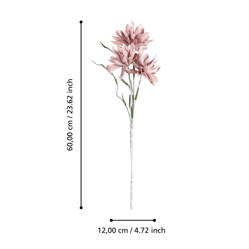 Eglo - Kunstlill 60 cm roosa
