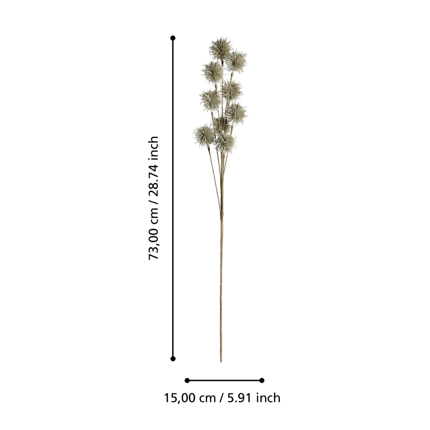 Eglo - Kunstlill 73 cm kuldne