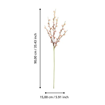 Eglo - Kunstlill 90 cm roosa