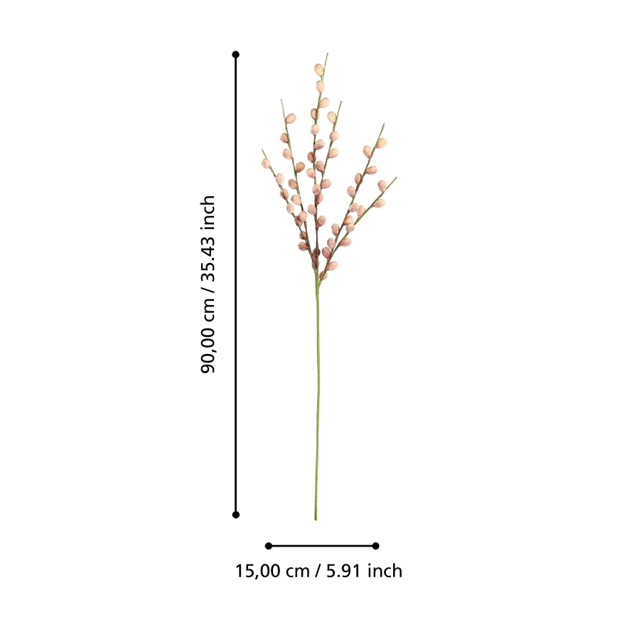 Eglo - Kunstlill 90 cm roosa