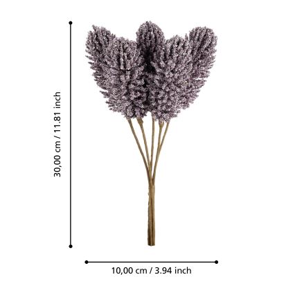 Eglo - Kunstlill 30 cm lilla