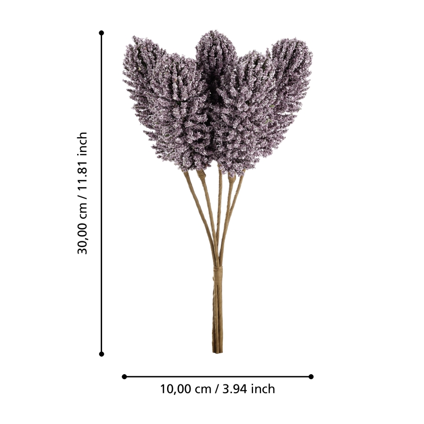 Eglo - Kunstlill 30 cm lilla