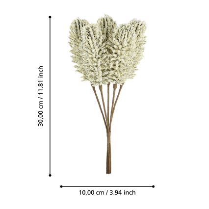 Eglo - Kunstlill 30 cm kollane