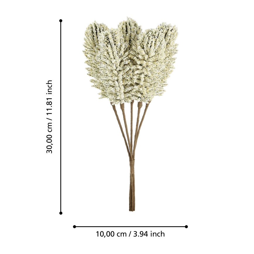 Eglo - Kunstlill 30 cm kollane