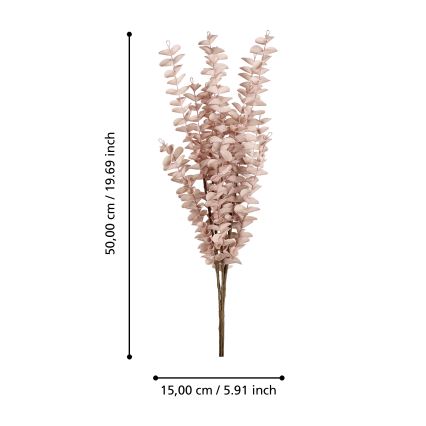Eglo - Kunstlill 50 cm roosa