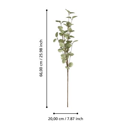 Eglo - Kunstlill 66 cm roheline