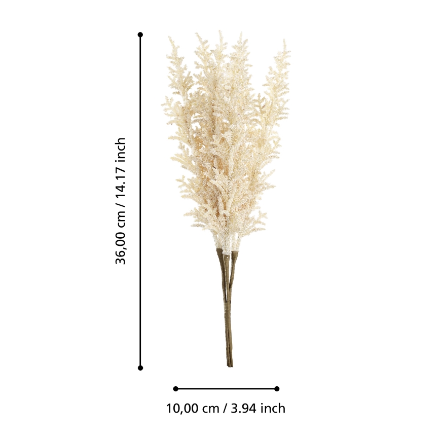 Eglo - Kunstlill 36 cm kollane