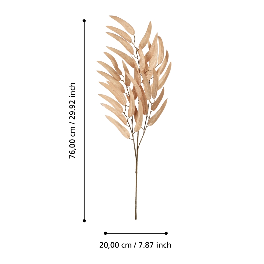 Eglo - Kunstlill 76 cm oranž
