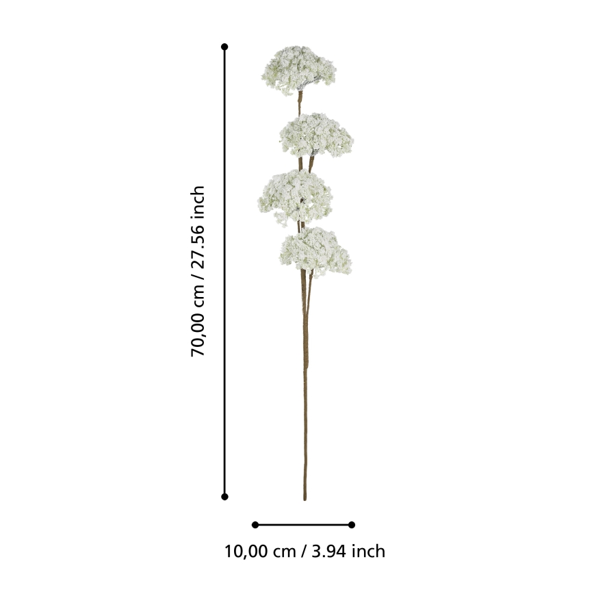 Eglo - Kunstlill 70 cm valge