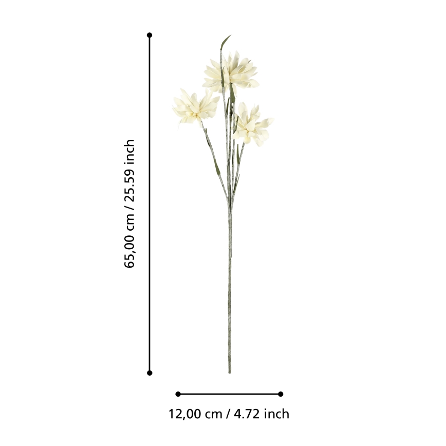 Eglo - Kunstlill 65 cm kollane