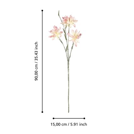 Eglo - Kunstlill 90 cm roosa