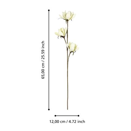 Eglo - Kunstlill 65 cm kollane