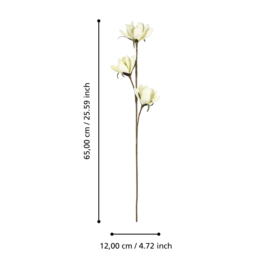 Eglo - Kunstlill 65 cm kollane