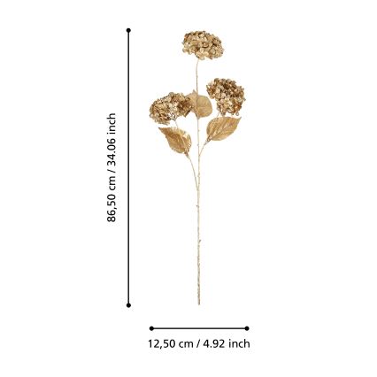 Eglo - Kunstlill  86,5 cm kuldne