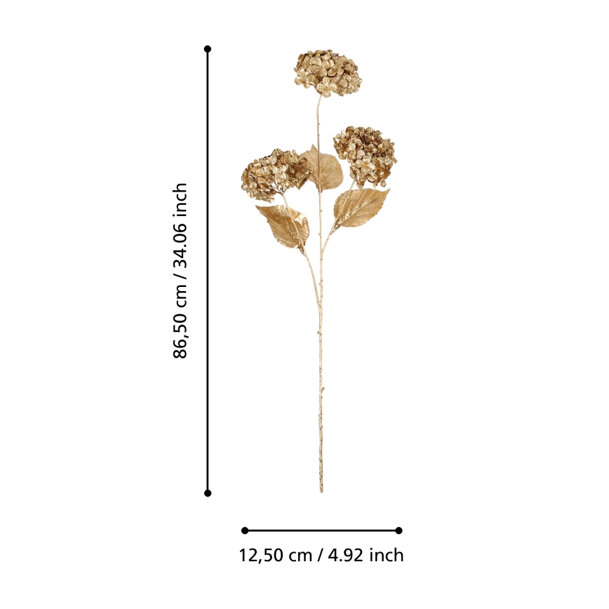 Eglo - Kunstlill  86,5 cm kuldne
