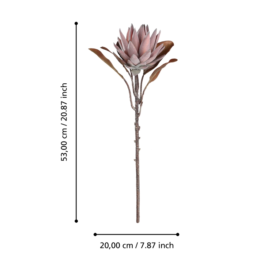 Eglo - Kunstlill 53 cm roosa