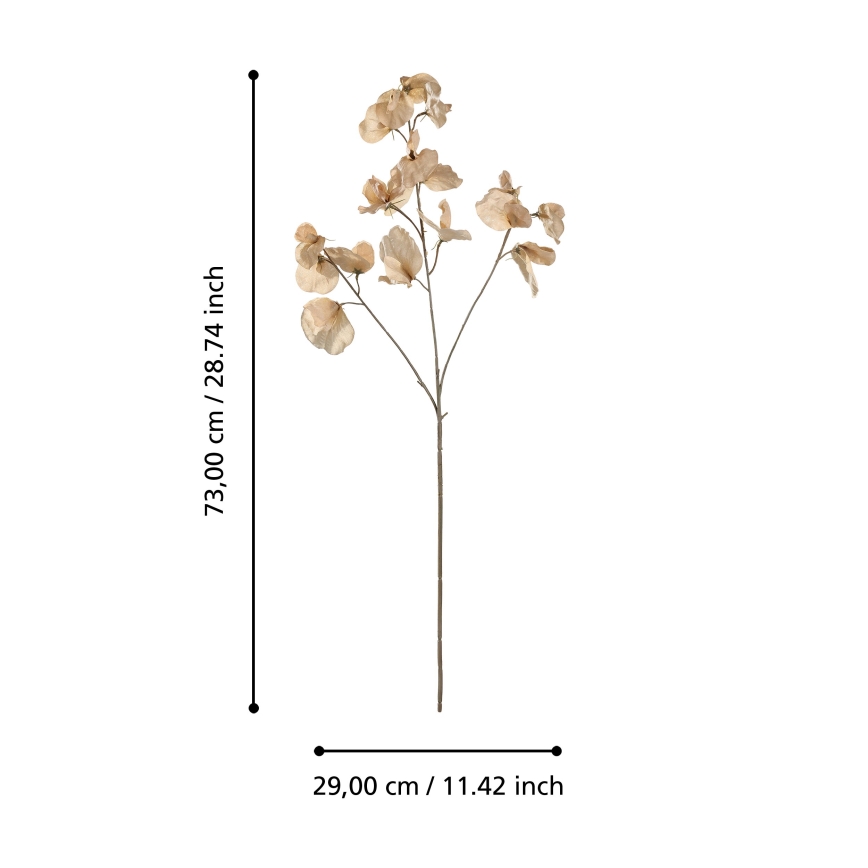 Eglo - Kunstlill 73 cm beež
