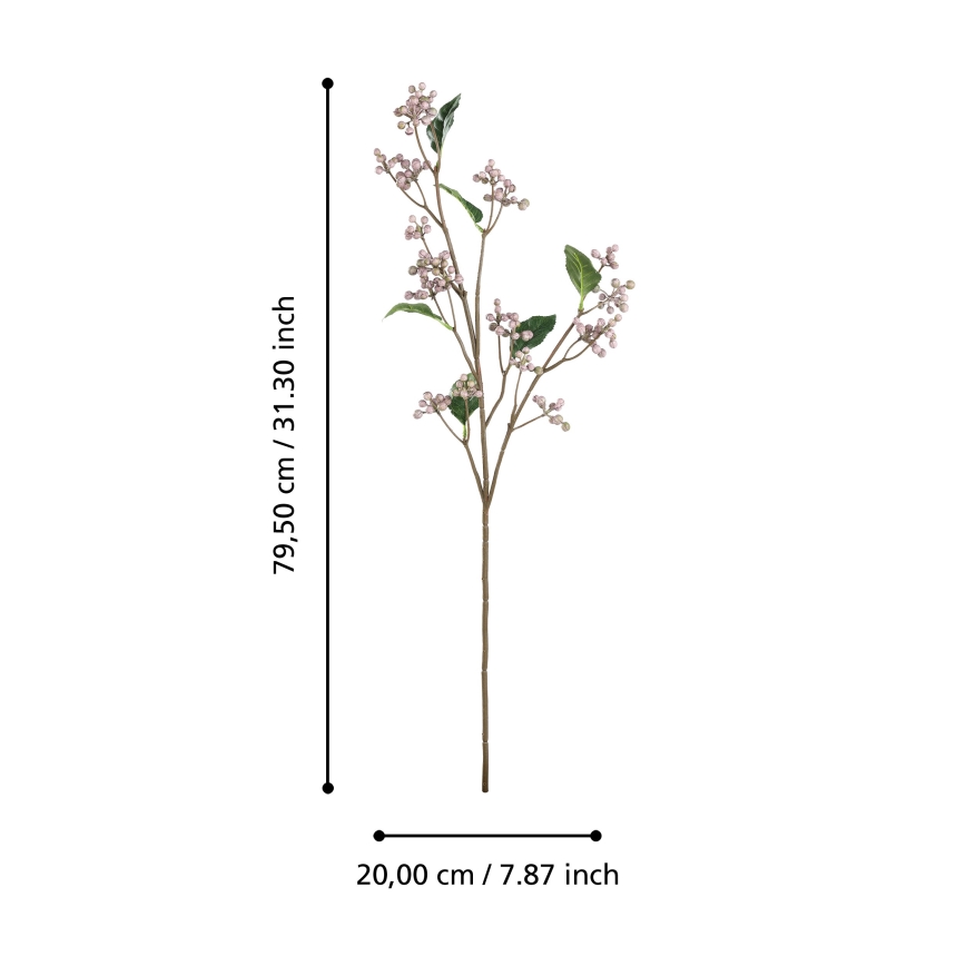 Eglo - Kunstlill 79,5 cm roosa