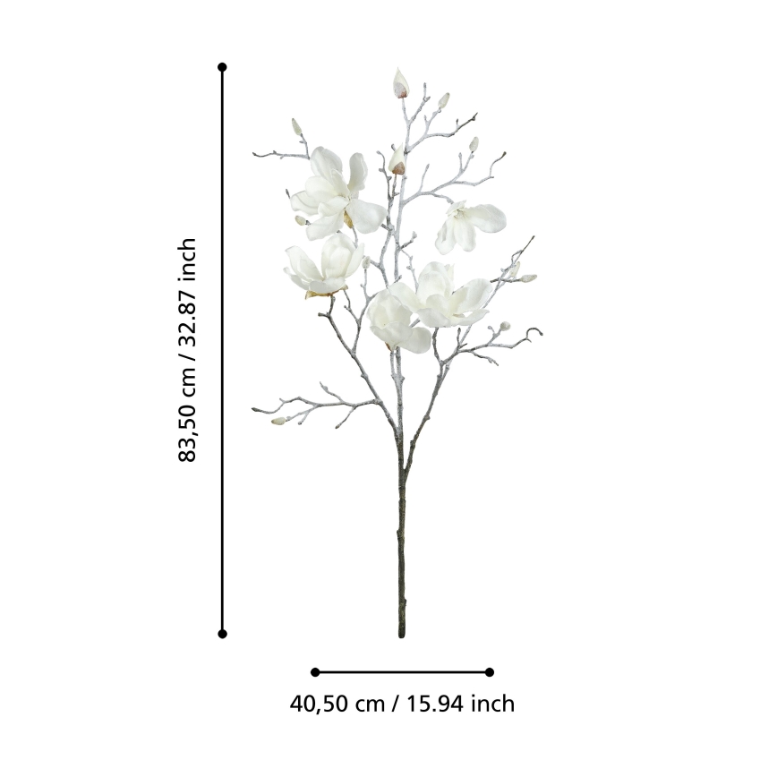 Eglo - Kunstlill 83,5 cm valge