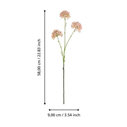 Eglo - Kunstlill 58 cm roosa