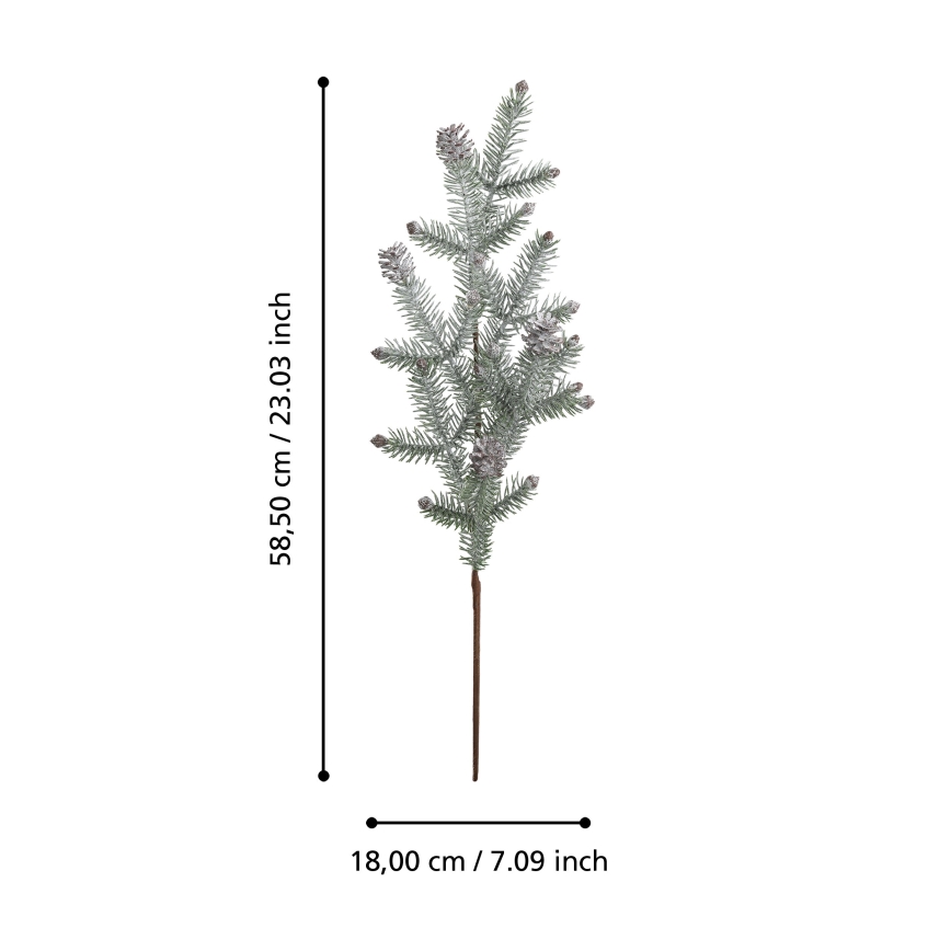 Eglo - Jõuluteemaline kunstoks 58,5 cm roheline