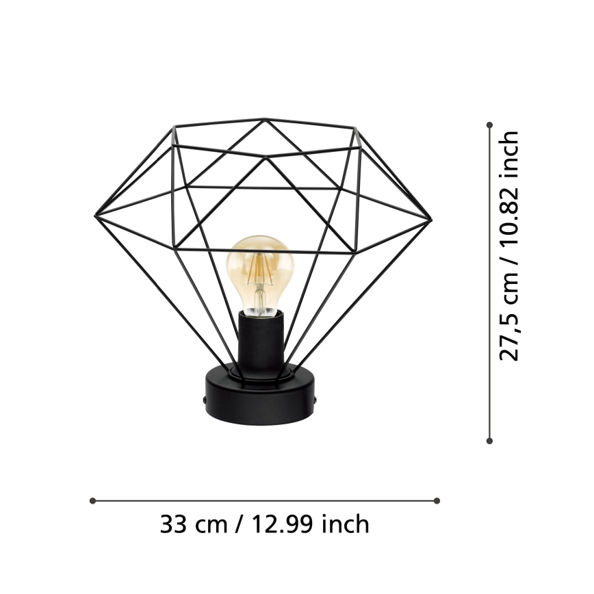 Eglo - Kinnitatav lühter 1xE27/60W/230V